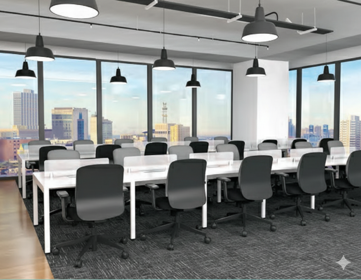 Image of Open Desking (Acrylic Panel)